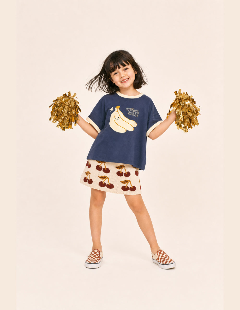 Falda Tejida Cherry Playful