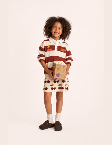 Falda Tejida Cherry Playful