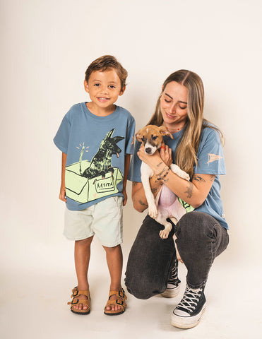Pack Camiseta Sorpresa Adopté Un Perrito